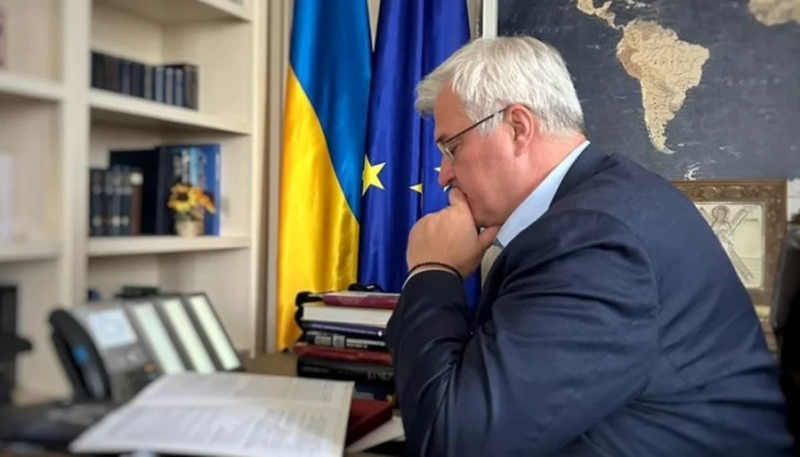 Андрій Сибіга, фото з соцмережі X