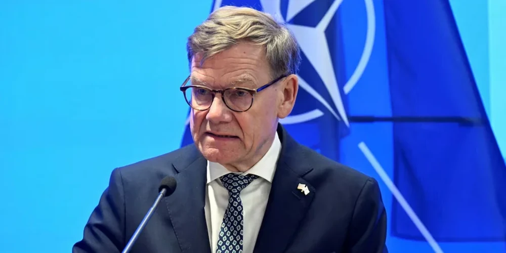 Глава МЗС Німеччини Йоганн Вадефуль під час візиту до Києва