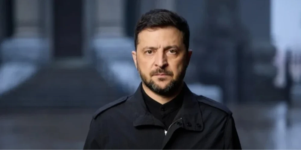 Володимир Зеленський під час засідання Ставки верховного головнокомандувача