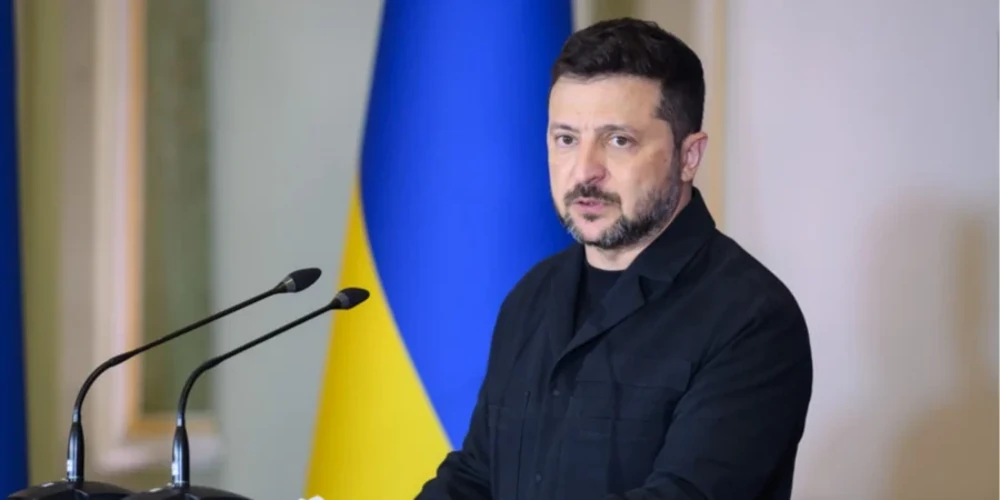 Володимир Зеленський (ілюстрація до привітання Польщі)
