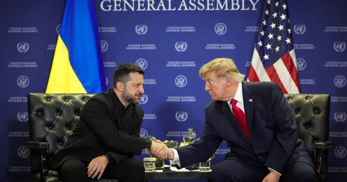 Зустріч Зеленського та Трампа на полях 81-ї сесії ГА ООН у Нью-Йорку 22 вересня 2026 року