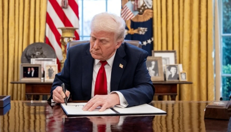 Підписання указу президентом США Дональдом Трампом
